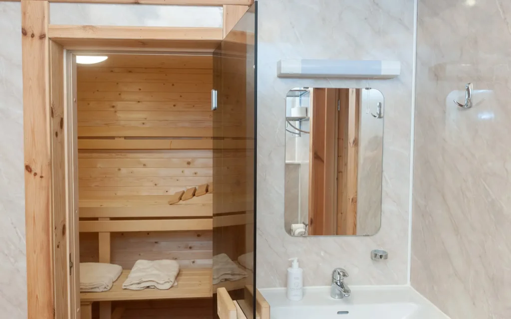 Arran Lodge Luxury Bathroom and Sauna Primary Photo